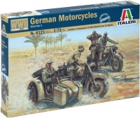 Купити збірна модель ITALERI German Motorcycles (1:72)  за ціною від 441 грн.