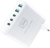 Купити зарядний пристрій 3MK Hyper GaN Charger 140W  за ціною від 4399 грн.