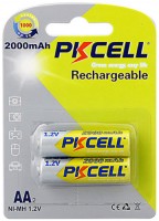 Купить аккумулятор / батарейка Pkcell 2xAA 2000 mAh  по цене от 210 грн.
