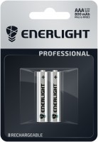Купить акумулятор / батарейка Enerlight Professional 2xAAA 800 mAh: цена от 90 грн.