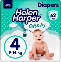Купить подгузники Helen Harper Soft and Dry New 4 (/ 62 pcs) по цене от 459 грн.
