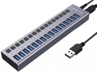 Купить картридер / USB-хаб Acasis HS-716MG  по цене от 4249 грн.