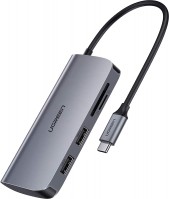 Купити кардридер / USB-хаб Ugreen UG-50852  за ціною від 2359 грн.