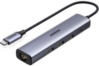 Купити кардридер / USB-хаб Ugreen UG-20932  за ціною від 749 грн.