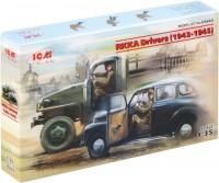 Купить сборная модель ICM RKKA Drivers (1943-1945) (1:35)  по цене от 298 грн.