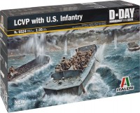 Купити збірна модель ITALERI LCVP with U.S. Infantry (1:35)  за ціною від 2520 грн.