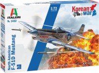 Купити збірна модель ITALERI North American F-51D Mustang Korean War (1:72)  за ціною від 544 грн.