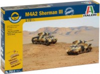 Купить сборная модель ITALERI M4A2 Sherman III (1:72)  по цене от 583 грн.