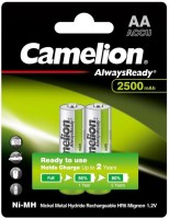 Купити акумулятор / батарейка Camelion Always Ready 2xAA 2500 mAh  за ціною від 350 грн.