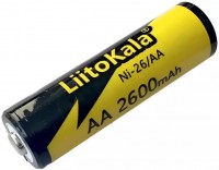 Купить акумулятор / батарейка Liitokala 1xAA 2600 mAh: цена от 118 грн.
