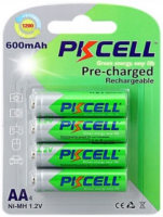 Купить аккумулятор / батарейка Pkcell Already 4xAA 600 mAh  по цене от 182 грн.