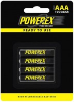 Купить акумулятор / батарейка Powerex 4xAAA 1000 mAh: цена от 400 грн.