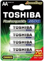 Купить акумулятор / батарейка Toshiba 4xAA 2600 mAh: цена от 649 грн.
