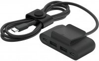 Купити кардридер / USB-хаб Belkin BoostCharge 4-Port USB Power Extender  за ціною від 639 грн.