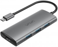 Купить картридер / USB-хаб VAVA USB-C Hub 7-in-1  по цене от 1799 грн.