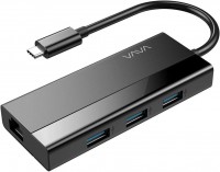 Купить кардридер / USB-хаб VAVA USB C 4-in-1 USB Hub Adapter: цена от 1199 грн.