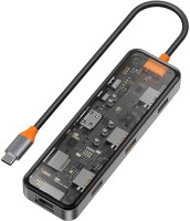 Купити кардридер / USB-хаб WiWU Cyber CB008  за ціною від 1838 грн.