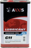 Купить охлаждающая жидкость Axxis Blue G11 Concentrate 4L  по цене от 621 грн.