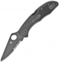 Купити ніж / мультитул Spyderco Delica 4 PS Black Blade  за ціною від 5460 грн.