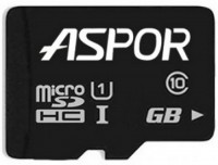 Купить карта памяти Aspor MicroSDHC UHS-I Class 10 (32Gb) по цене от 204 грн.