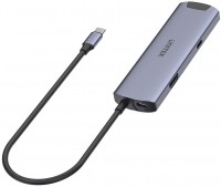 Купити кардридер / USB-хаб Unitek 6-in-1 Multiport USB-C HUB за ціною від 2820 грн.