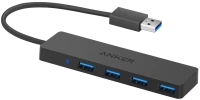 Купить кардридер / USB-хаб ANKER Ultra Slim 4-Port USB 3.0 Data Hub: цена от 799 грн.