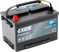Купити автоакумулятор Exide Premium (EA681) за ціною від 5571 грн.