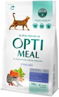 Купить корм для кошек Optimeal Adult Sterilised with Salmon 700 g  по цене от 305 грн.