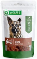 Купить корм для собак Natures Protection Snack Duck Breast Strips 75 g  по цене от 184 грн.