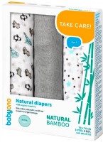 Купити підгузки BabyOno Natural Bamboo Underpads 70x70 (/ 3 pcs) за ціною від 530 грн.