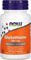 Купити амінокислоти Now Glutathione 250 mg за ціною від 670 грн.