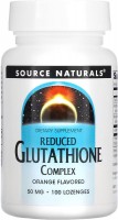 Купити амінокислоти Source Naturals Reduced Glutathione (100 tab) за ціною від 733 грн.