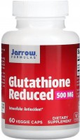 Купить аминокислоты Jarrow Formulas Glutathione Reduced 500 mg (60 cap) по цене от 1589 грн.
