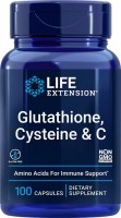 Купити амінокислоти Life Extension Glutathione Cysteine and C за ціною від 920 грн.