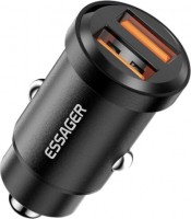 Купити зарядний пристрій Essager Gyroscope Mini Dual USB 30W  за ціною від 175 грн.