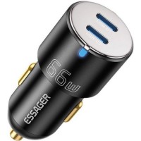 Купить зарядное устройство Essager City Dual USB C 66W  по цене от 599 грн.