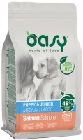Купити корм для собак OASY One Animal Protein Puppy Medium/Large Salmon 18 kg  за ціною від 4950 грн.