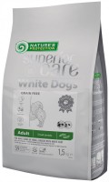 Купить корм для собак Natures Protection White Dogs Grain Free Adult Small Breeds Insect 1.5 kg  по цене от 675 грн.