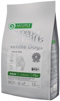 Купити корм для собак Natures Protection White Dogs Grain Free Adult Small Breeds Insect 1.5 kg  за ціною від 821 грн.