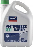 Купить охолоджувальна рідина YUKO Antifreeze Super G11 Green 5L: цена от 366 грн.