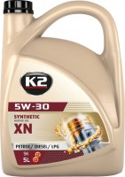 Купить моторное масло K2 Texar 5W-30 XN 5L  по цене от 1043 грн.