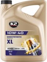 Купить моторное масло K2 Motor Oil 10W-40 XL 5L  по цене от 663 грн.