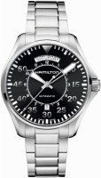 Купить наручные часы Hamilton Khaki Aviation Day Date H64615135  по цене от 51770 грн.