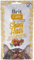 Купити корм для кішок Brit Care Snack Shiny Hair 50 g  за ціною від 74 грн.