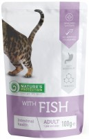 Купити корм для кішок Natures Protection Intestinal Health Pouch Fish 100 g  за ціною від 52 грн.