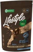 Купити корм для кішок Natures Protection Lifestyle Adult Sterilised White Fish 400 g  за ціною від 226 грн.