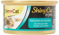 Купить корм для кошек GimCat ShinyCat Jelly Chicken/Shrimps 70 g  по цене от 62 грн.