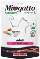 Купить корм для кішок Morando Miogatto Sensitive Adult Pork 85 g: цена от 46 грн.