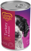 Купити корм для собак Lovely Hunter Puppy Canned Turkey/Rabbit 400 g  за ціною від 199 грн.