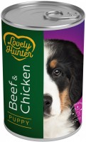 Купити корм для собак Lovely Hunter Puppy Canned Beef/Chicken 400 g  за ціною від 193 грн.